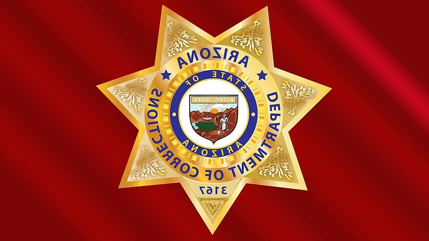 Badge, Law, Enforcement, Arizona, Police, Crime, Justice, Sheriff, Star, Officer, Cop