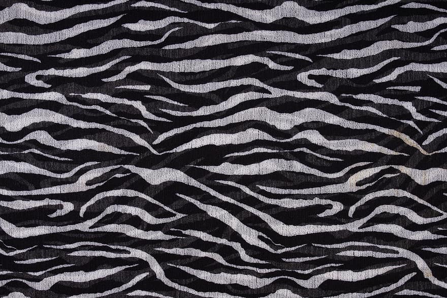 Zebra Achtergrond, zebraprint, kleding stof, zebra patroon, Patroon met zebraprint, Stoffen behang, weefsel achtergrond, achtergrond, kleding, structuur