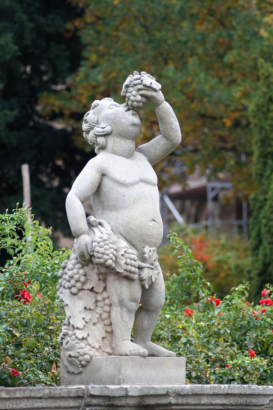 statue, parkere, kunst, Quedlinburg, harpiks