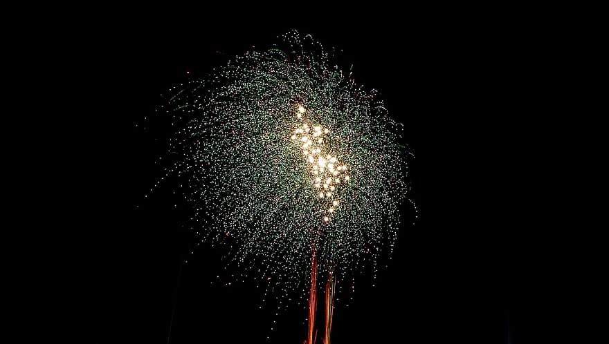 focuri de artificii, noapte, celebrare, artificii spectacol, pirotehnie, cer, foc de artificii, partid, seară, fundaluri, abstract