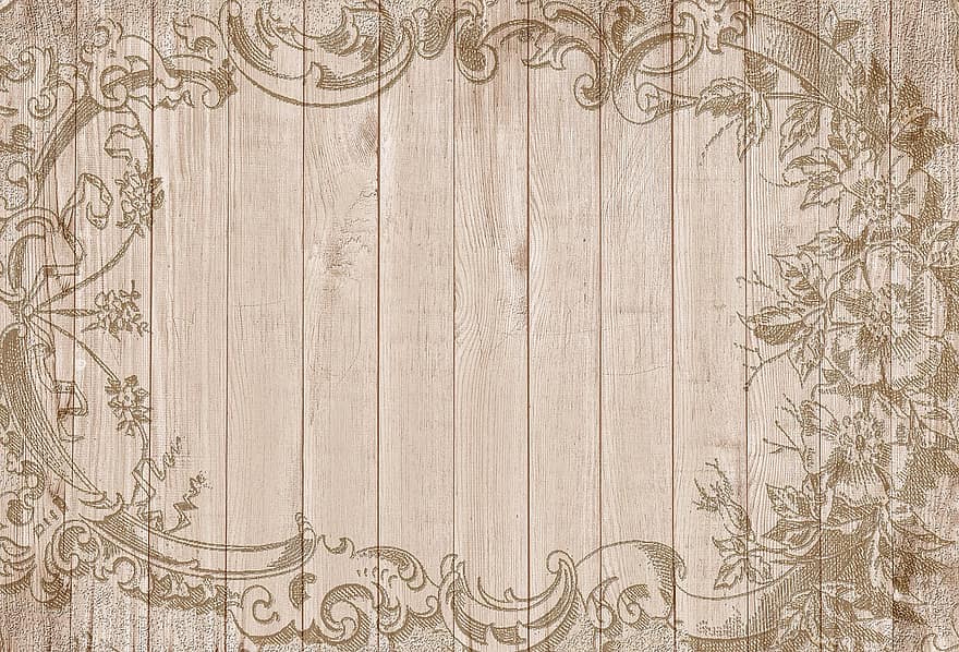 पृष्ठभूमि, पुराना, विंटेज, चंचल, लकड़ी, सजावट, लकड़ी पर, लकड़ी की दीवाल, उदासीन, दीवार बोर्ड, विक्टोरियन