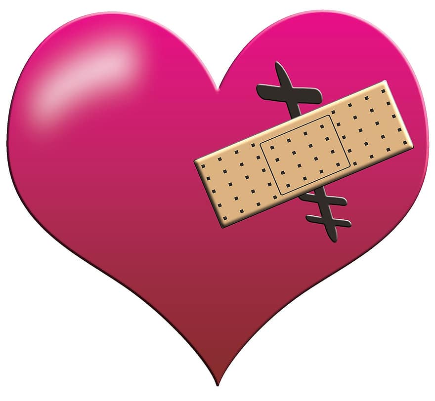 cor, cor trencat, Sant Valentí, amor, romanç, romàntic, divorci, dolor, passió, relació, trist