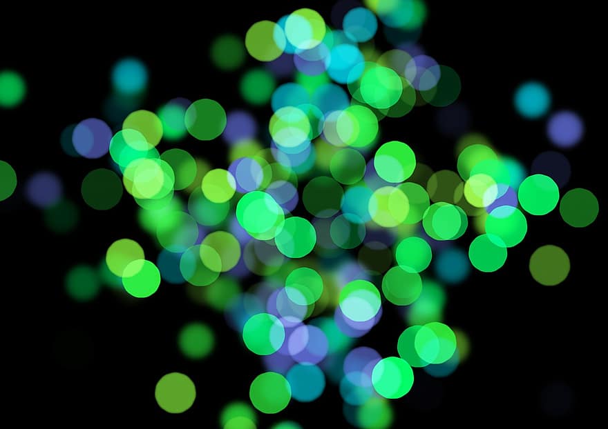 Bokeh, Out Of Focus, Green, Background, Light, Circle, Points, Abstract, Reflex, Reflection, Mirroring