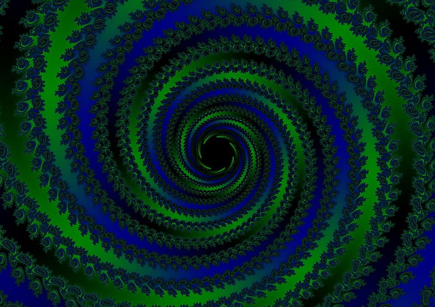 спираль, струдель, черная дыра, матрица, компьютер, математика, фрактальный, Изобразительное искусство, бесконечный, червоточина, вихревой
