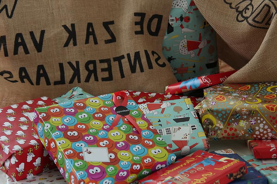 Geschenke, die Geschenke, Überraschung, traditionell, Urlaub, Jahreszeit, Sankt Nikolaus