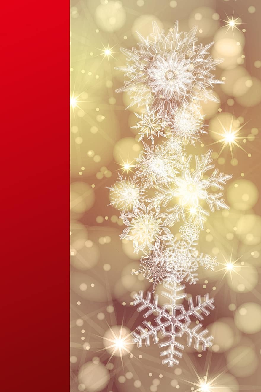 bokeh, neige, Contexte, structure, texture, modèle, Noël, lumière, hiver, décoration, flocons de neige