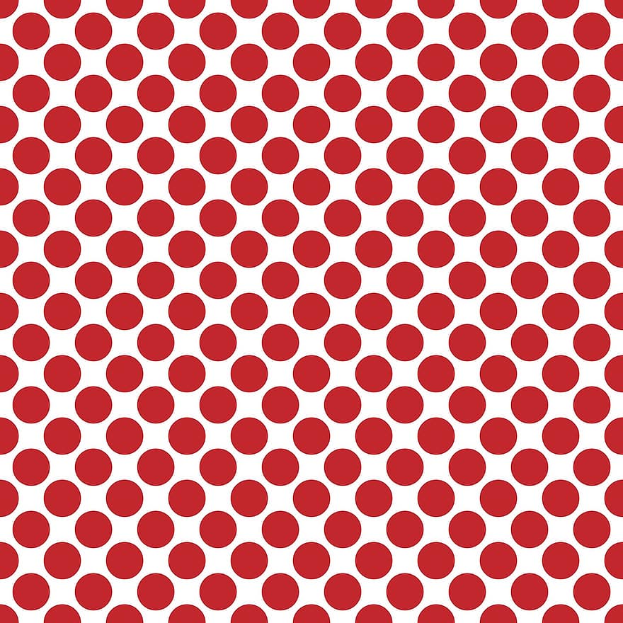 Polka Dots, Pattern, Background, Wallpaper, Polka, Design, Dot, White, Circle, Retro, Vintage