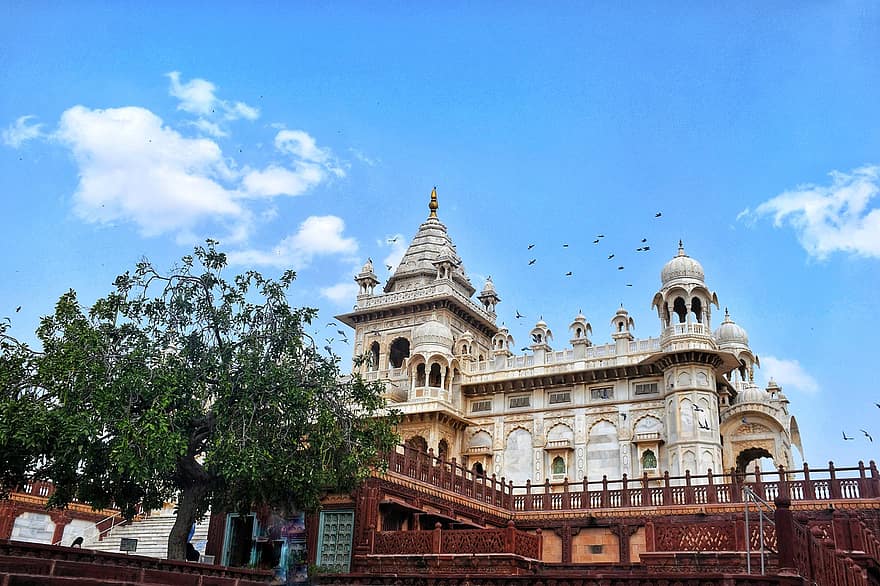 palác, budova, architektura, jodhpur, rajasthan, Indie, historický, Příroda, cestovat, slavné místo, kultur