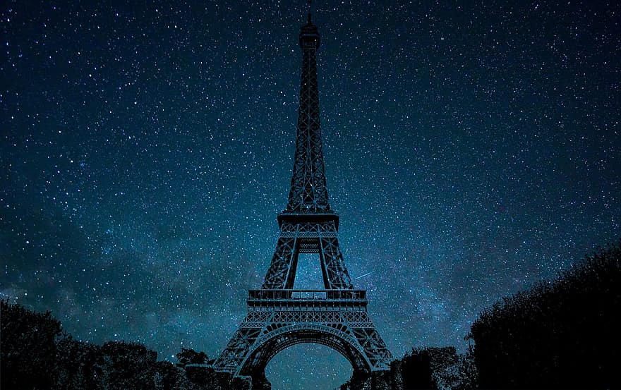 menara Eiffel, Monumen, Paris, Perancis, terkenal, Arsitektur, sejarah, bangunan, daya tarik, pariwisata, perjalanan