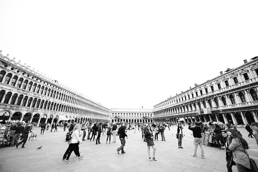 Βενετία, venedig, markusplatz, καλοκαίρι, ενετικός, ιταλικός