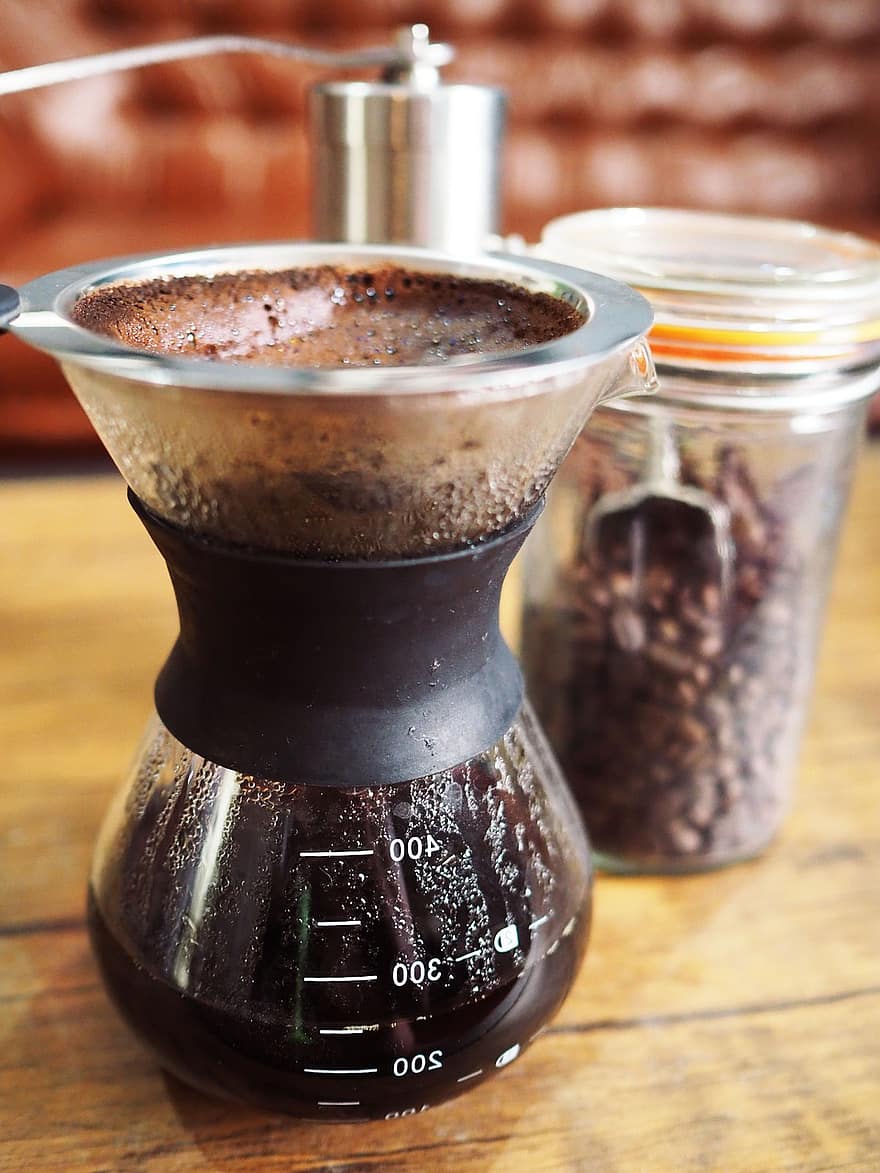 káva, pohár, kofein, napít se, cappuccino, espresso, detail, svěžest, teplo, teplota, barista