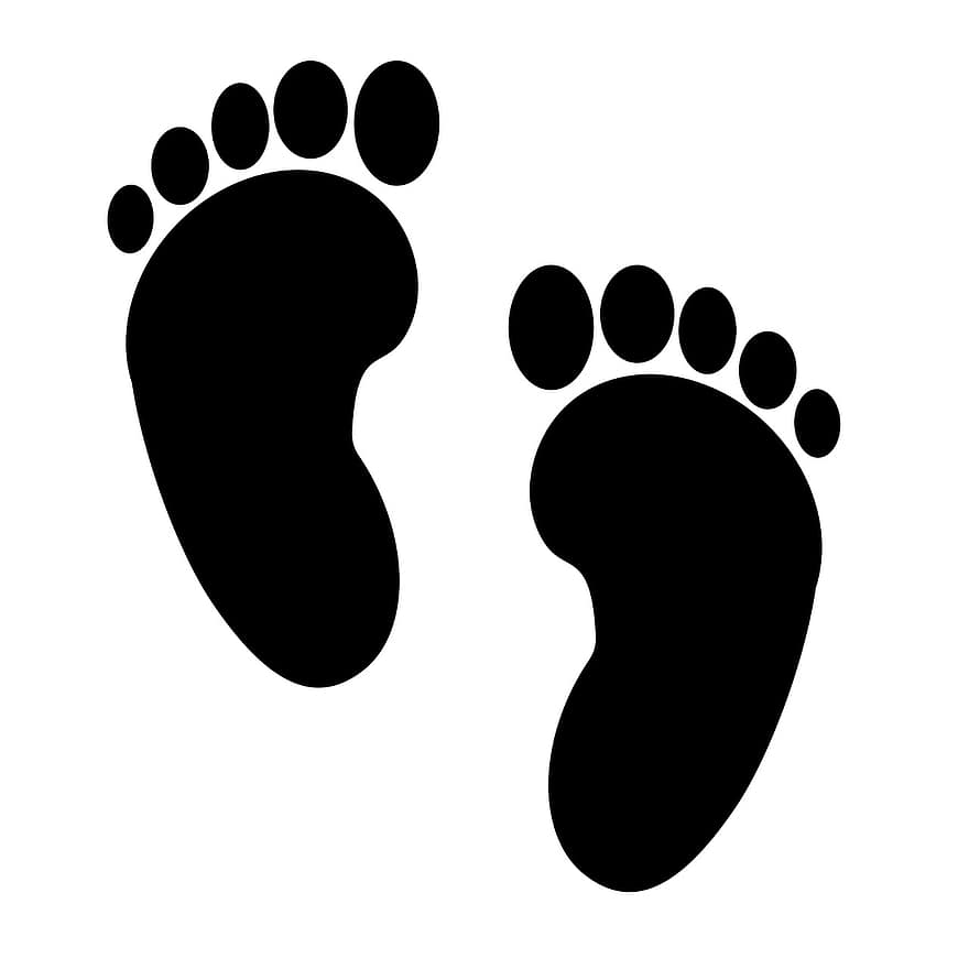 Footprints, Feet, Walk