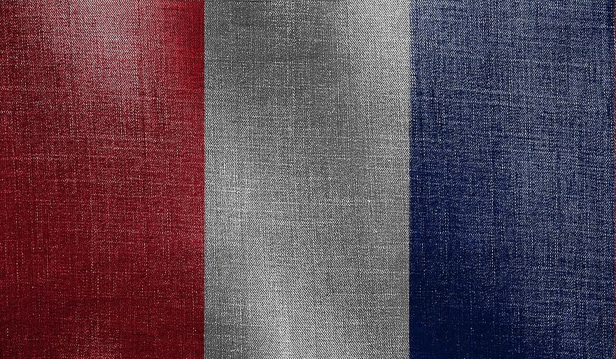 Flag, France, French, Country, Nation, Europe, Paris, European, National