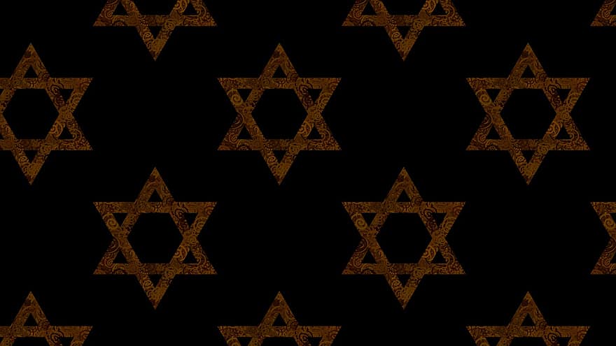 Star Of David, Magen David, Jewish, Shield Of David, Pattern, Design, Seamless, Seamless Pattern, Background, Wallpaper, Scrapbooking