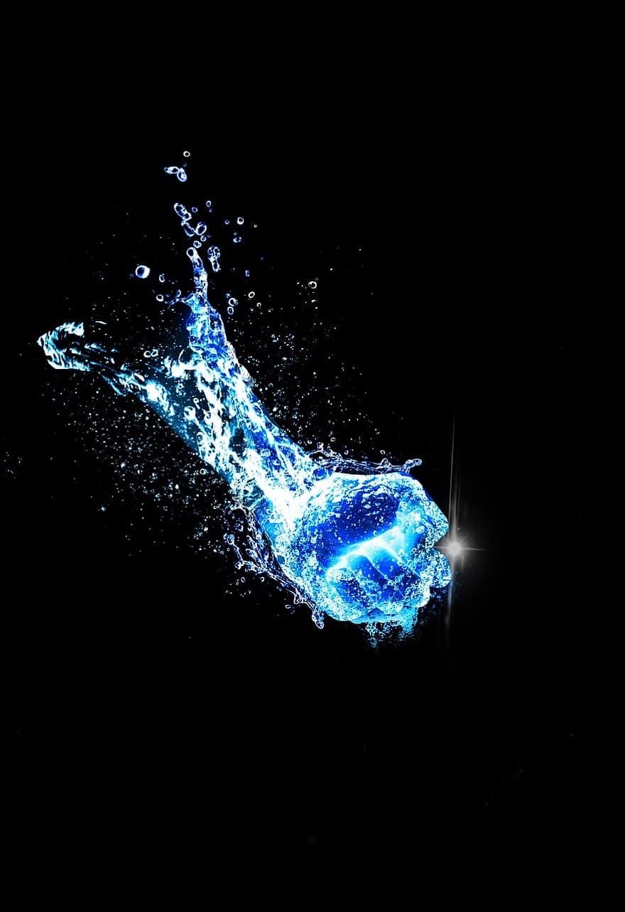Hd Wallpaper, Arm Water, Water Effect, Photoshop, Arm, Fist, Hand, Water