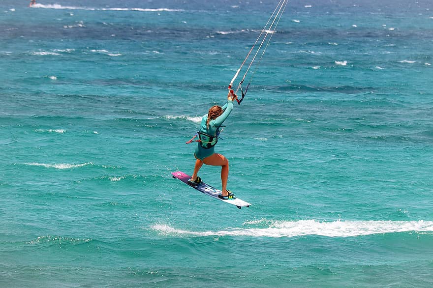 Kite Surfing, Kitesurfer, Kitesurfing, Sports, Athlete, Sea, extreme sports, sport, men, adventure, water