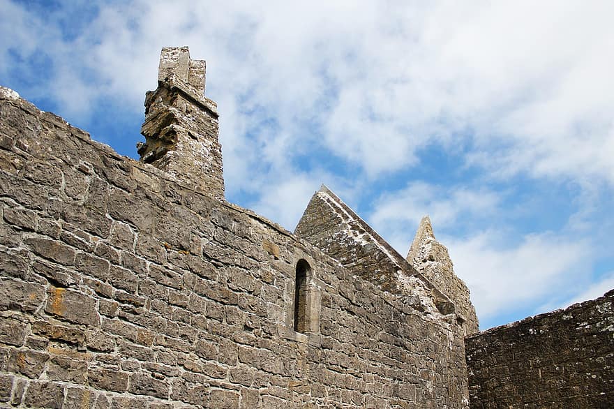 ruine, castel, Irlanda, Castelul celtic