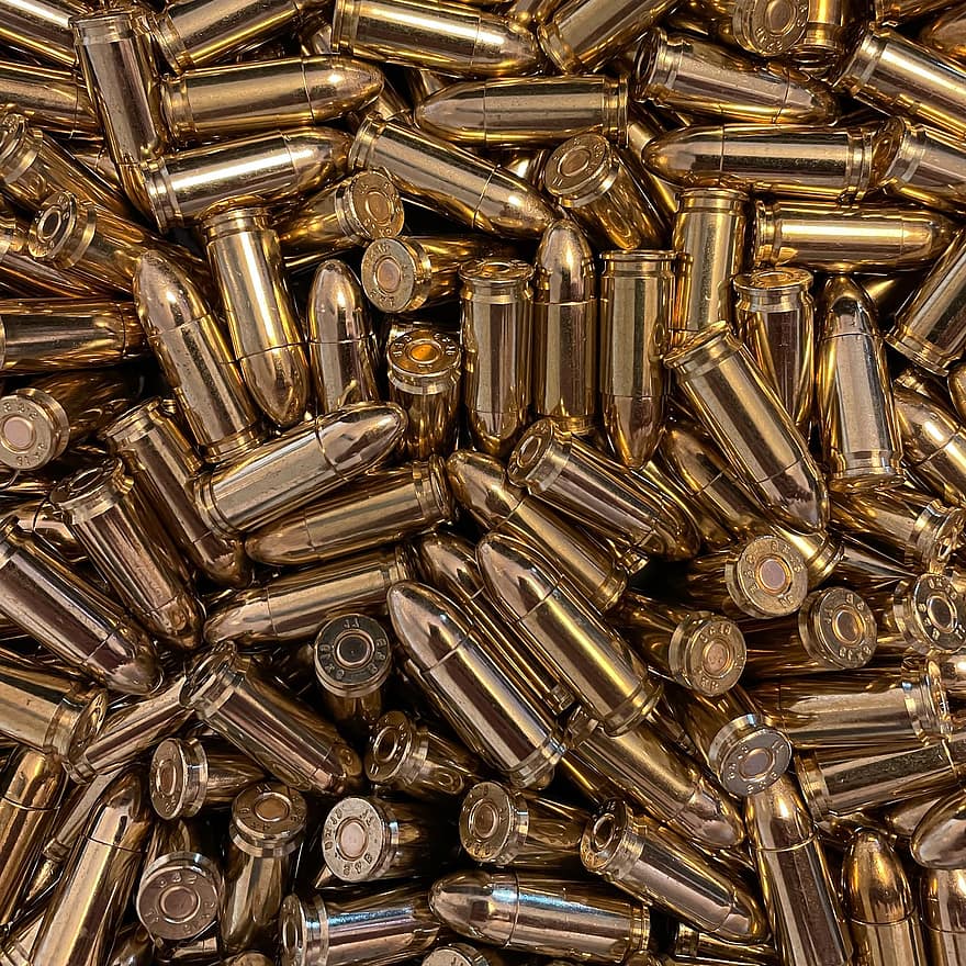 municions, bala, arma, disparar, cartutx, Chaos, 9 mm