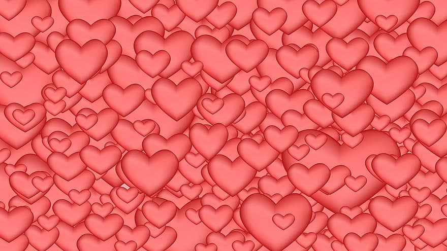 Background, Hearts, Love, Valentine's Day, Valentine, Heart Background, Decoration, Shape, Romance, Day, Romantic