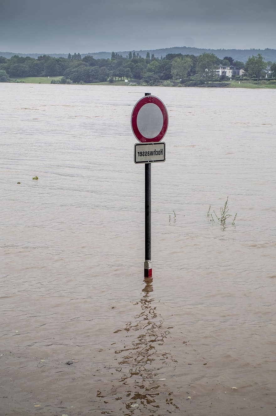 oversvømmelse, flom, naturkatastrofe, vann, Stigende vannstand, Klima forandringer, katastrofe