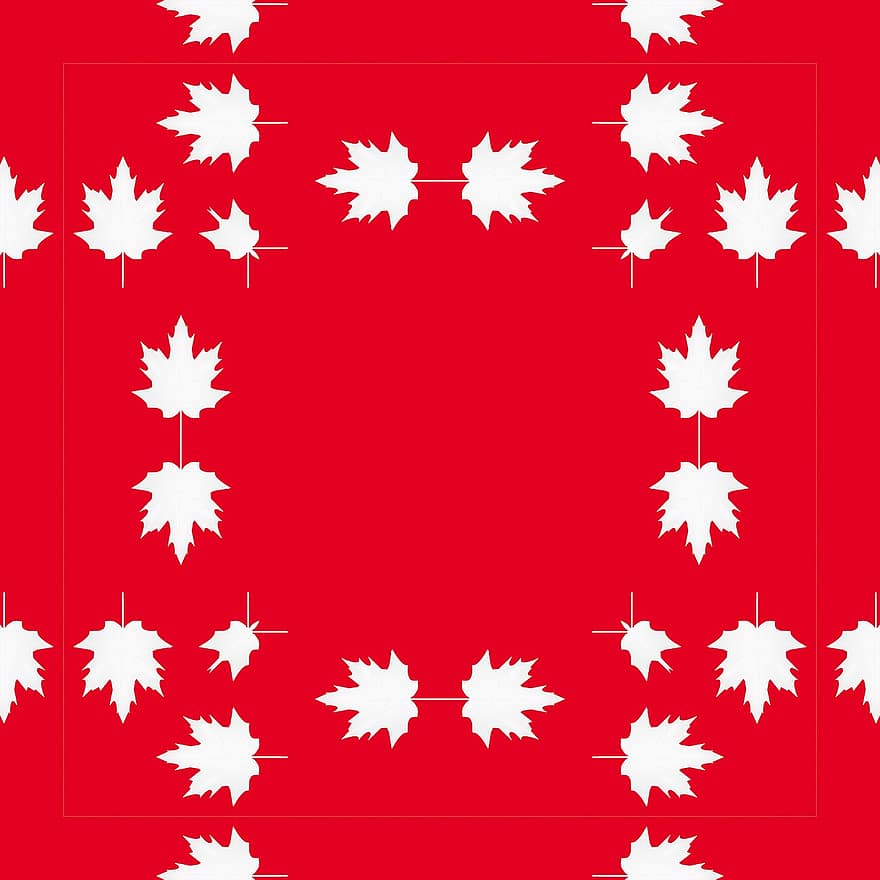 Hintergrund, Papier-, Scrapbooking, Quadrat, Tapete, Poster, Flagge, Blatt, Ahorn, Kanada