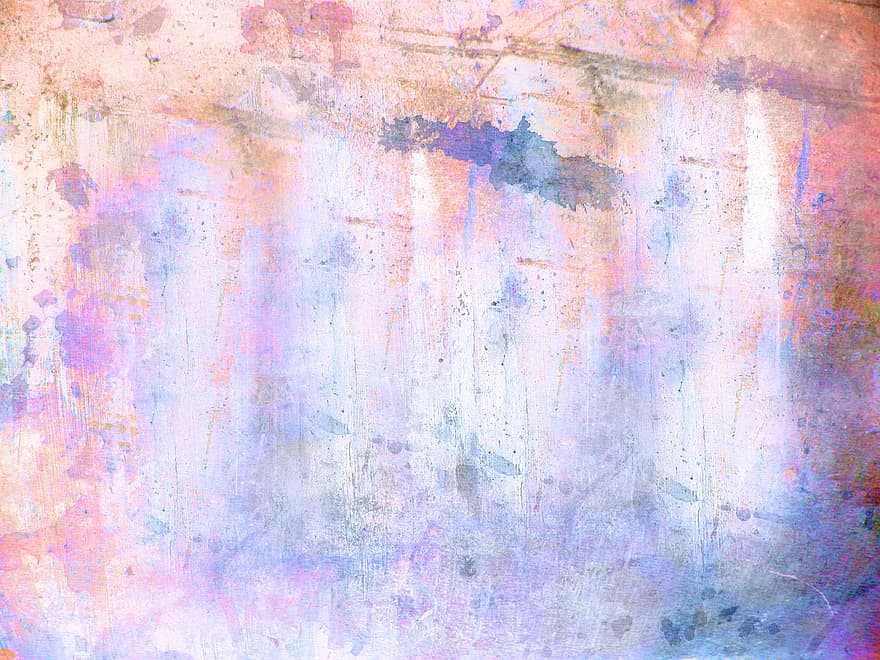 Background, Texture, Paint, Multi-colored, Pink, Blue, Purple, White