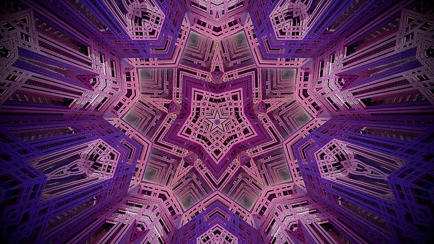 Rosette, Mandala, Purple Background, Kaleidoscope, Purple Wallpaper, Ornament, Wallpaper, Decor, Decorative, Symmetric, Texture
