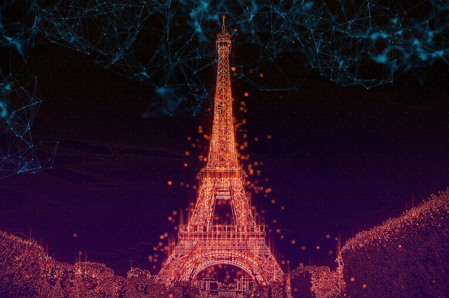 Ейфелева вежа, Франція, Париж, архітектура, орієнтир, Європа