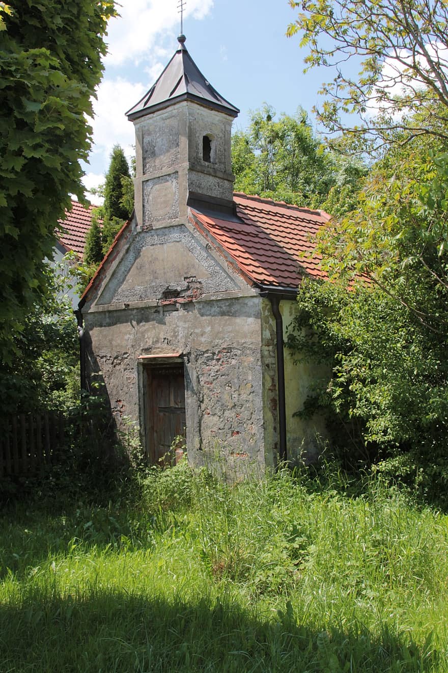 kapel, gebouw, Fürstenfeldbruck, Duitsland, Beieren, stad-, Christendom, architectuur, religie, oud, geschiedenis