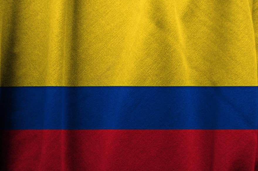 Colombia, Flag, Country, National