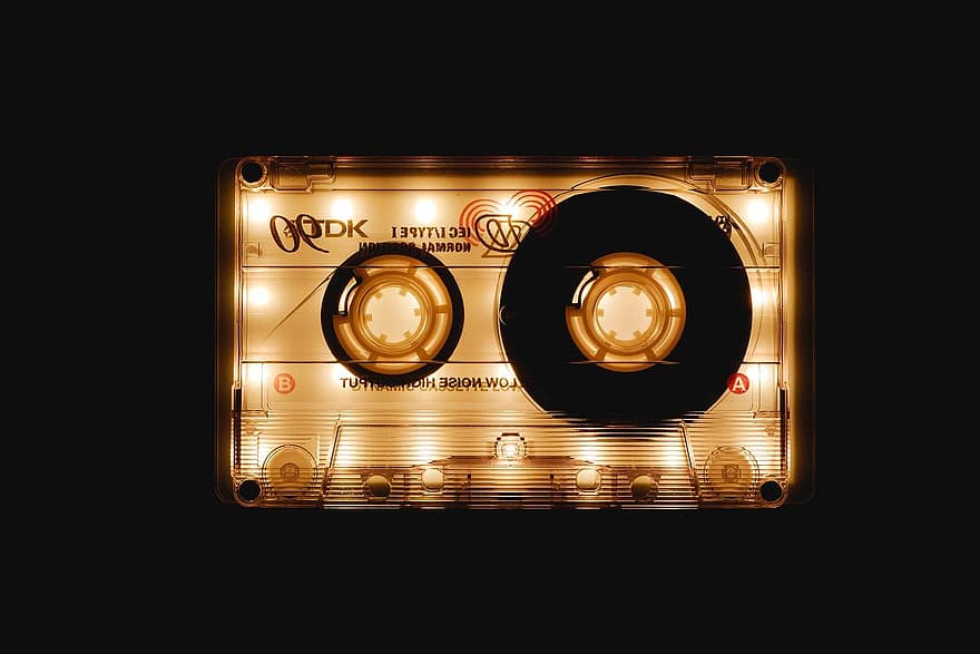 Tape, Cassette, Music, Retro, Classic, Vintage, Audio, Radio, Sound
