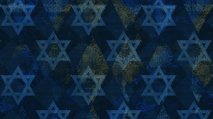 étoile de David, modèle, fond d'écran, sans couture, géométrique, Magen David, juif, judaïsme, Symboles juifs, Concept du judaïsme, religion