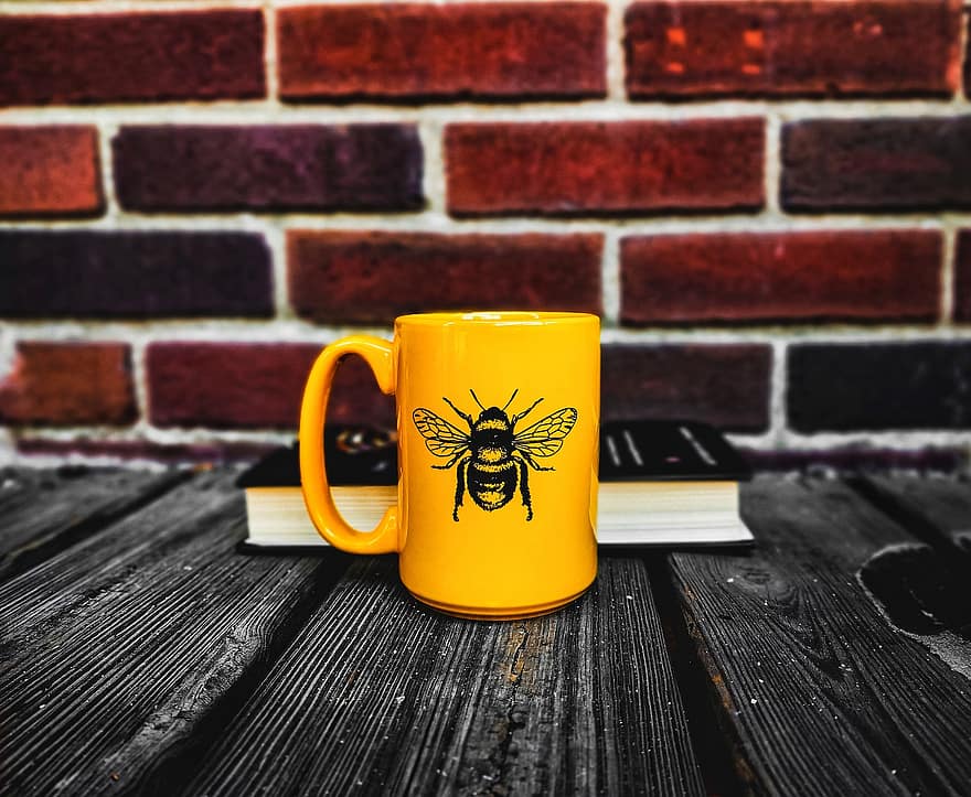 Mug, Cup, Drink, Wood, Book, Reading, Tea, Coffee, Motivation