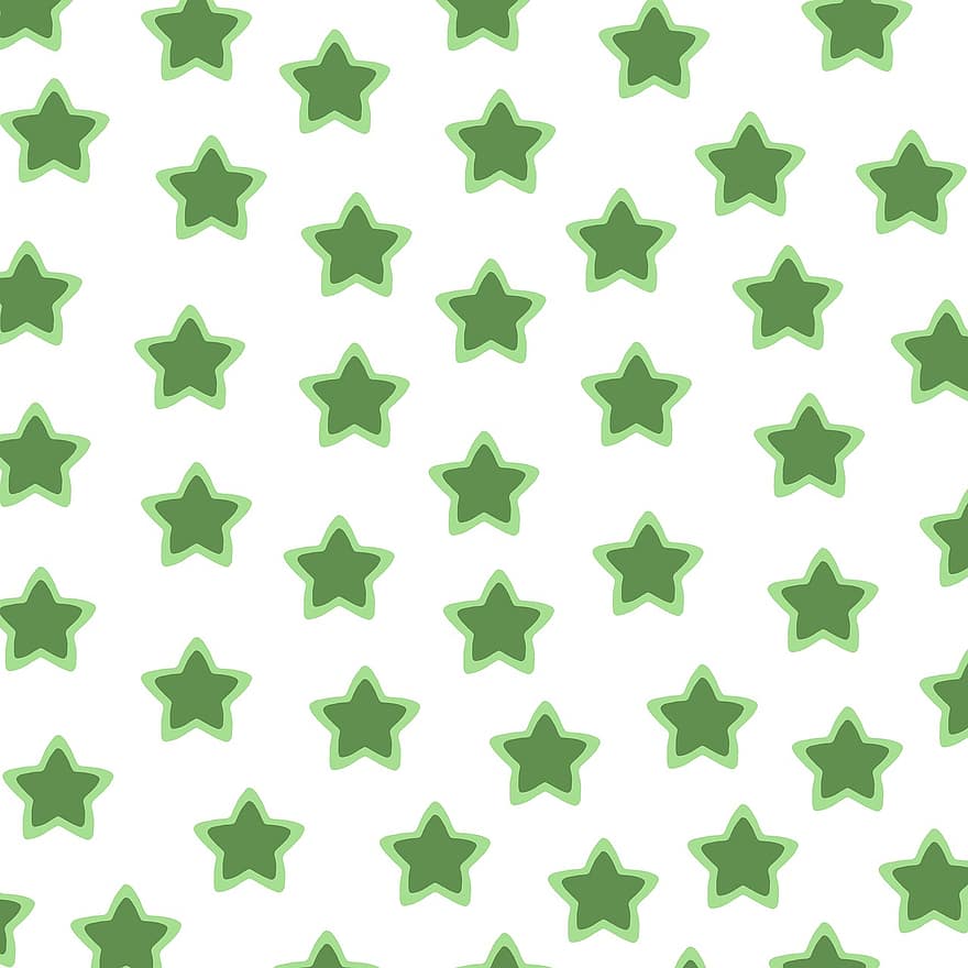 patrón de estrella, estrella verde, papel digital, Papel de recortes, álbum de recortes, Patrón digital, papel de regalo