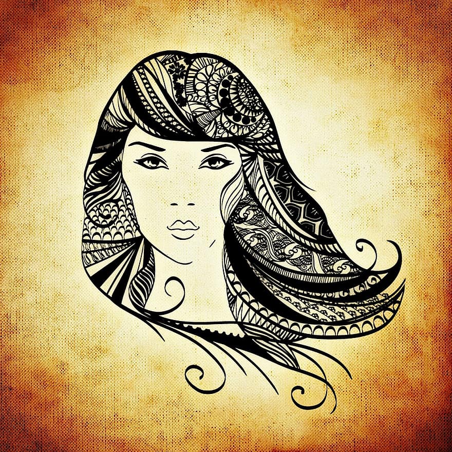 женщина, волосы, голова, факт