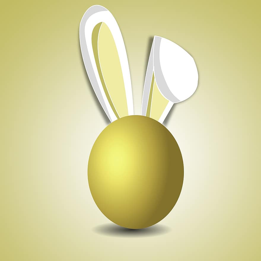 Pasqua, Orelles de conill d'ou, llebre, Feliç Pasqua, divertit, ous de Pasqua, ou, diversió, de colors, orelles, color