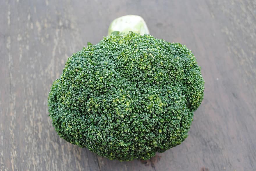broccoli, groente, heerlijk, versheid, voedsel, biologisch, blad, vegetarisch eten, gezond eten, groene kleur, detailopname