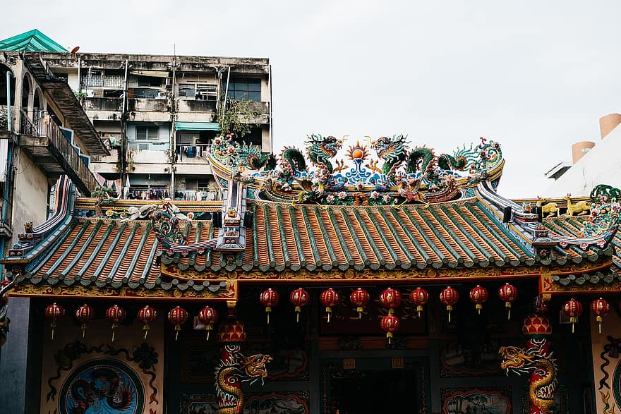 Budist tapınağı, tapınak, mimari, Asya, Çin, din, pekin, Saray, kültürler, Çin Kültürü, çatı