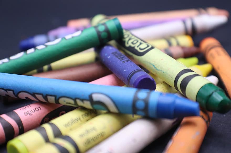 кольоровий олівець, ми всі, мистецтво, яскравий, колір, додому, будинок, офіс, діти