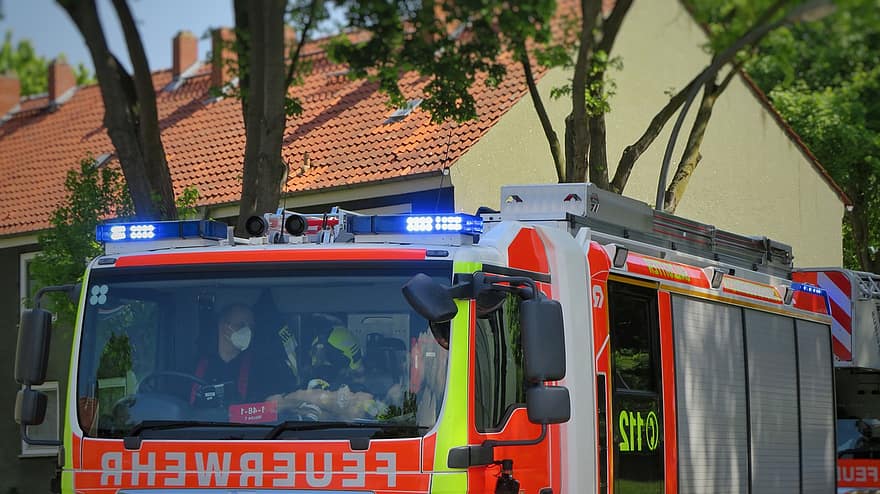 Fire Fighting, Firetruck, Fire Brigade, Emergency Services, First Responder, Salzgitter