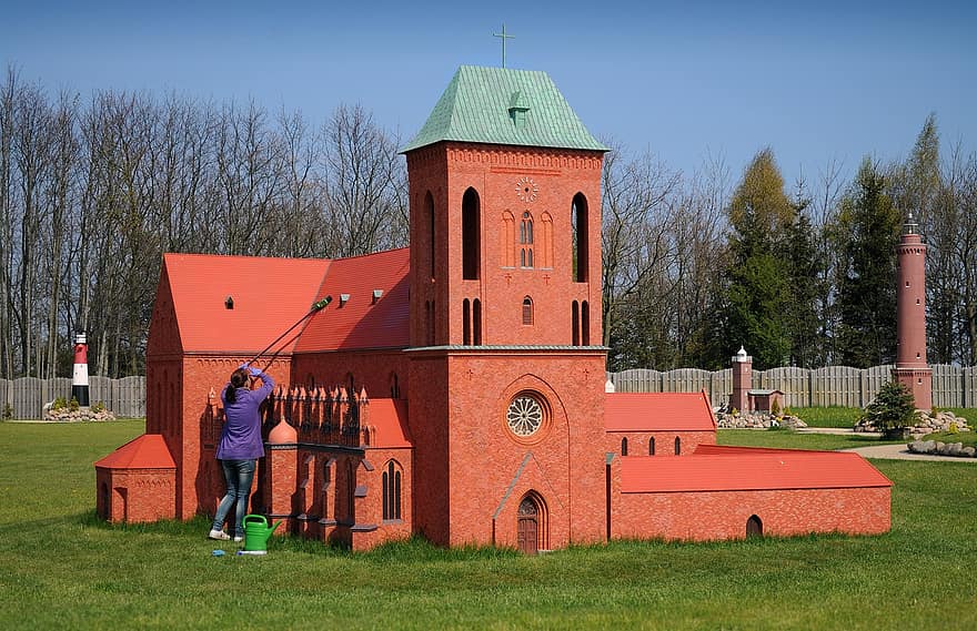 Miniature Park, Model, Architecture, Church, Tourist Attraction