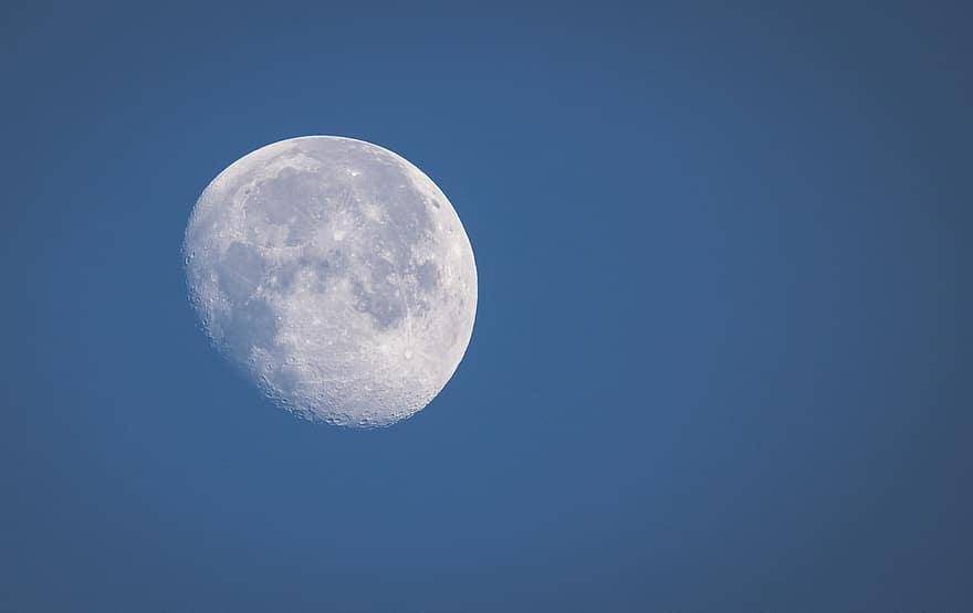 Луна, спутник, астрономия, ночь