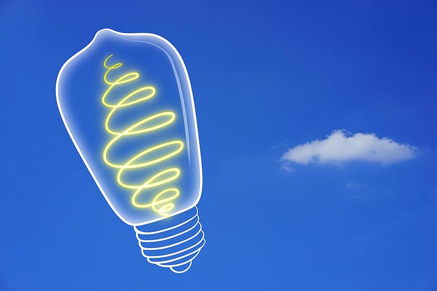 Idea, Light Bulb, Enlightenment, Incidence