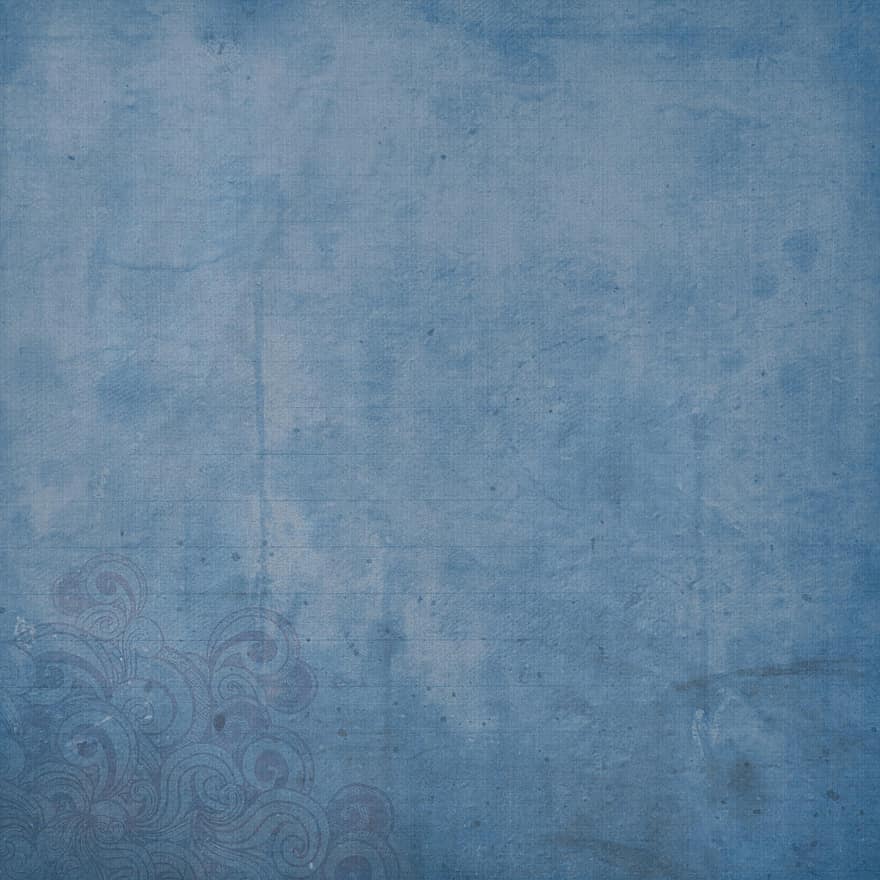Background, Grunge, Rustic, Blue, Weathered, Pattern, Template, Blank, Surface, Texture, Art
