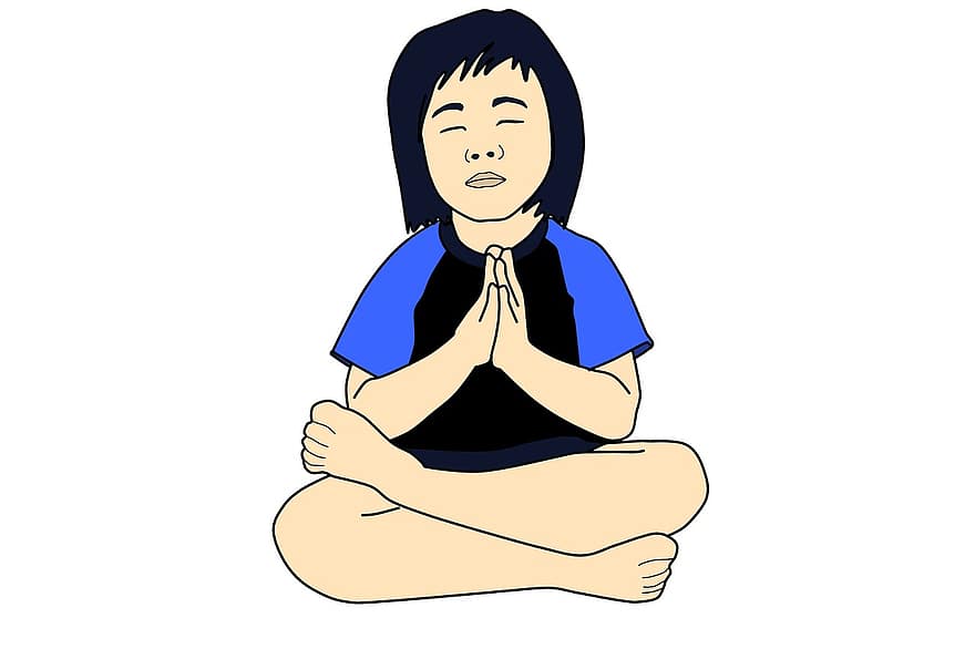 modlitba, dítě, náboženství