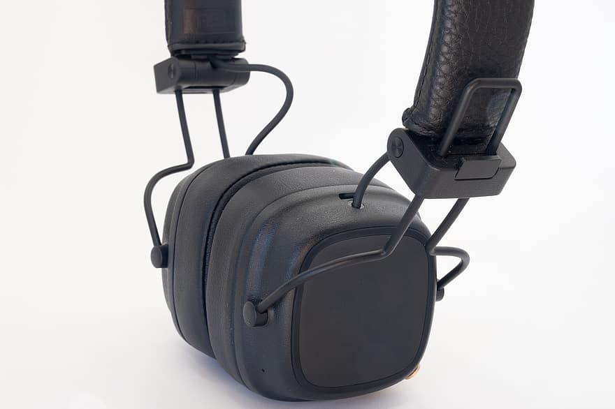 hörlurar, headset, musik, lyssnare, lyssna, högtalare, väska, enda objekt, Utrustning, närbild, bagage