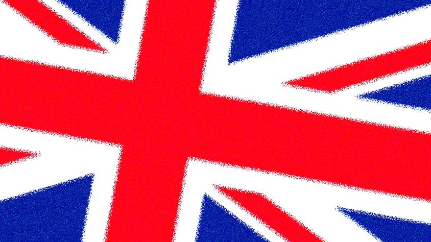 Storbritannien, union, flagga, jack, storbritannien, brittisk, gb, samvälde, luta, britannia, albion