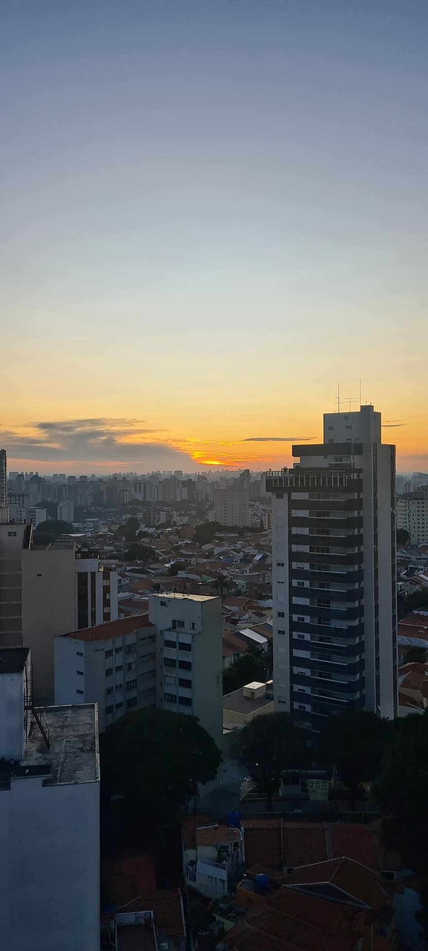 oraș, clădiri, călătorie, turism, apus de soare, Brazilia, amurg, peisaj urban, arhitectură, exteriorul clădirii, urban skyline