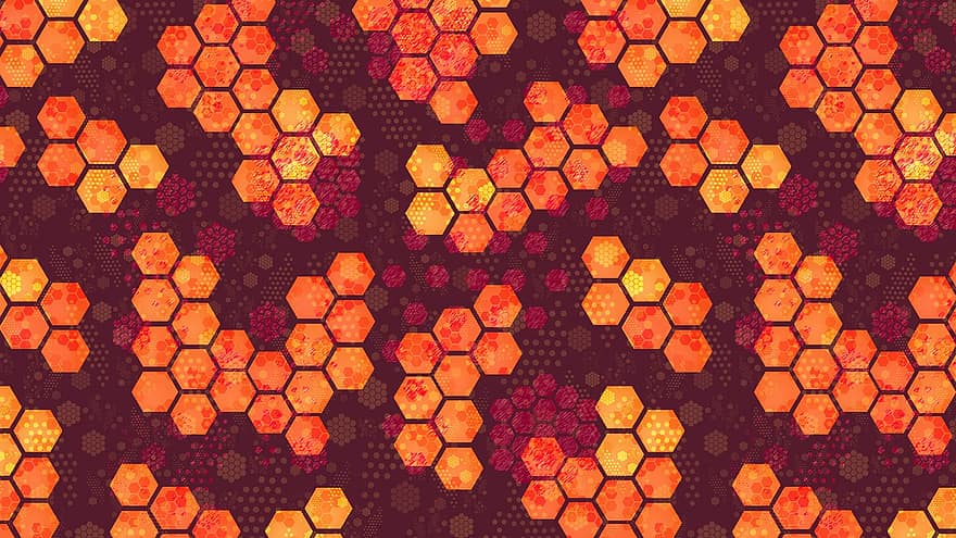 Hexagon, Honeycomb, Beehive, Holiday, Festive, Season, Christmas, Christmas Background, Merry Christmas, Christmas Card, Scrapbook