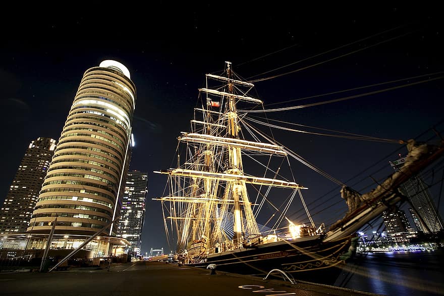 City, Travel, Tourism, Netherlands, Rotterdam, Wilhelminakade, Ship, Boat